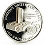 Bahrain 5 dinars 50th Anniversary of United Nations proof silver coin 1995