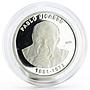 Ivory Coast 1000 francs Painter and Sculptor Pablo Picasso silver coin 2006