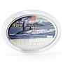 Fiji 2 dollars Submarines of the World series USS Ohio colored silver coin 2010