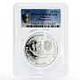 Ukraine 10 hryvnias Petr Sahaydachny Chaika Boat Ship PR70 PCGS silver coin 2000