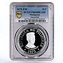 Philippines 25 piso 1st President Emilio Aquinaldo PR69 PCGS silver coin 1975