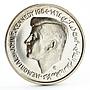 Sharjah 5 rupees Commemoration of John Kennedy silver coin 1964