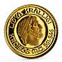 Turkey 1000000 lira Lydian Empire series King Coesus gold coin 1997