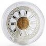 Niue 1 dollar Wheel of Fortune colored proof silver coin 2014