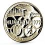 Fujairah 5 riyals Munchen Summer Olympic Games proof silver coin 1970