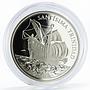 Papua New Guinea 1 kina Santisima Trinidad Ship proof silver coin 2017