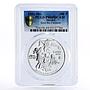 Mexico 100 pesos UNICEF Save Children Pinata PR69 PCGS silver coin 1991
