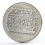 Mexico 5 pesos Precolombina series Bajo de el Tajin silver coin 1993
