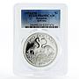 Bahamas 2 dollars Two Flamingos PR69 PCGS proof silver coin 1974