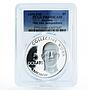 Guyana 5 dollars 10th Anniversary of Independence PR69 PCGS silver coin 1976