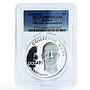 Guyana 5 dollars 10th Anniversary of Independence PR69 PCGS silver coin 1976