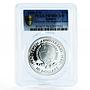 Jamaica 10 dollars Caribbean Development Bank PR70 PCGS silver coin 1980