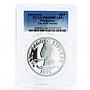 Philippines 50 piso Ferdinand E. Marcos PR69 PCGS silver coin 1975