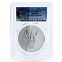 Ukraine 1 hryvnia Faith series Archangel Michael MS70 PCGS silver coin 2012