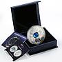 Cook Islands 10 dollars The Most Famous Diamonds series Hope silver coin 2016