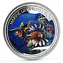 Palau 5 dollars Marine Life Protection series Koran Angelfish silver coin 2005