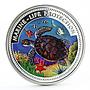 Palau 5 dollars Marine Life Protection series Sea Turtle silver coin 1998