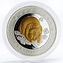 Palau 5 dollars Lunar Calendar series Year of the Pig by Right silver coin 2007