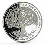 Armenia 5000 dram The 1st Pan-Armenian Congress series Oak Tree silver coin 1999