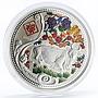 Malawi 20 kwacha Lunar Calendar Year of the Ox Sitting colored silver coin 2009