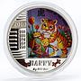 Malawi 20 kwacha Lunar Calendar series Year of the Happy Tiger silver coin 2010