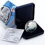 Cameroon 1000 francs 100th Anniversary of Karelia Flying Goose silver coin 2019