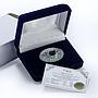 Cameroon 500 francs Royal Broch with Jeweler's Insert silver coin 2019