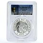 Philippines 25 piso Banaue Rice Fields PR69 PCGS silver coin 1977