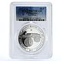 Philippines 50 pisos Inauguration of New Mint PR67 PCGS silver coin 1977