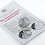 Russia Russian Tsars series Emperor Peter the Second proof silver token