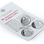 Russia Russian Tsars series Emperor Elizabeth the First proof silver token
