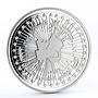 Oman 1 rial 35th Anniversary of Independence proof silver coin 2005