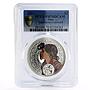 Niue 1 $ Alphonse Mucha Zodiac series Sagittarius PR70 PCGS silver coin 2011