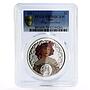 Niue 1 dollar Mucha Zodiac series Virgo PR70 PCGS silver coin 2011