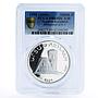 Nagorno-Karabakh 25000 dram Monument PR69 PCGS silver coin 1998