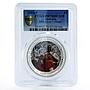 Australia 1 dollar First Silver Coinage Edward VII PR70 PCGS silver coin 2010