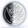 Armenia 5 dram 5th Anniversary of Dram Money Banknotes proof silver coin 1998