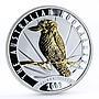 Australia 1 dollar kookaburra Bird Fauna gilded silver coin 2009