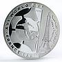 Somali 50000 shillings Football World Cup in France Player silver coin 1998