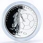 Mongolia 500 togrog Football World Cup in South Africa Player silver coin 2007