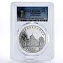 Kazakhstan 100 tenge Baiturrahman Mosque Islam PR69 PCGS proof silver coin 2006