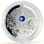 Niue 1 dollar Magic Calendar of Happines September proof silver coin 2013