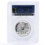 Niue 1 dollar Magic Calendar of Happines October PR70 PCGS silver coin 2013