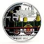 Peru 1 sol Ibero-American Trains Railroads Lima Callao proof silver coin 2019