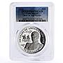 Cook Islands 50 dollars Sir Martin Frobisher PR67 PCGS silver coin 1993