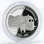 Togo 1000 francs Trains Railways Fliegende Hamburger Locomotive silver coin 2007