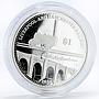 Solomon Islands 1 dollar Trains Railways Liverpool Northumbrian silver coin 2016