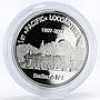 Samoa 5 dollars Trains Railways 1st Pacific Locomotive Badische IV Ag coin 2007