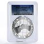 Panama 10 balboas Panama Canal Treaty PR69 PCGS silver coin 1978