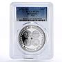 Philippines 50 piso International Meetings PL69 PCGS proof silver coin 1976